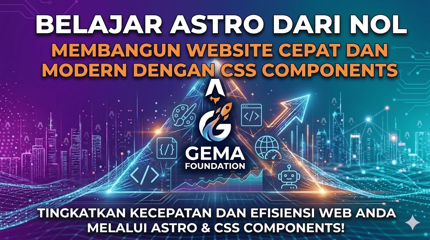 Belajar Astro dari Nol: Membangun Website Cepat dan Modern dengan CSS Components